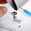 oGoodsunj Sterling Silver Cremation Urn Charm for Ashes Bead Charms