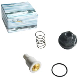 WATERLONG 435597 0435597 Thermostat Cover Kit Replaces for Johnson Evinrude Outboard