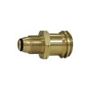 Marshall Brass QCC x POL Adapter 1-5/16" ACME LP Gas Fitting M. POL