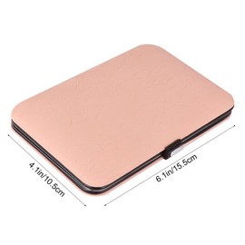 FOMIYES 18pcs Nail Manicure Set Rose Gold Nail Trimmers Cutters Files for Fingernails Pedicure Hand Care Tools Ergonomic Design for Home Travel Use