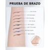 Erinde Lápiz Delineador en Gel Waterline, Delineador Resistente al Agua