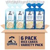 Quaker Large Rice Cakes, Gluten Free, Lightly Salted + Salt