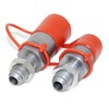 Summit Hydraulics Flat Face Hydraulic Quick Connect Coupler, #10 JIC