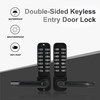 Double-Sided Keyless Entry Door Lock, Mechanical Keypad Double Door Lock