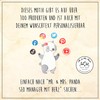 Mr. & Mrs. Panda DIN A5 Baumwoll Notizbuch SEO Manager