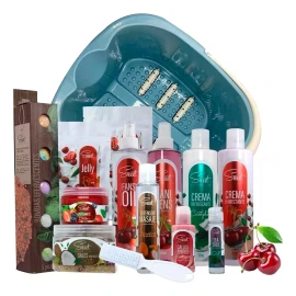 Sweet Natural Spa Kit De Spa Premium Pedicura & Manicura C/tina 18pzs By Sweet