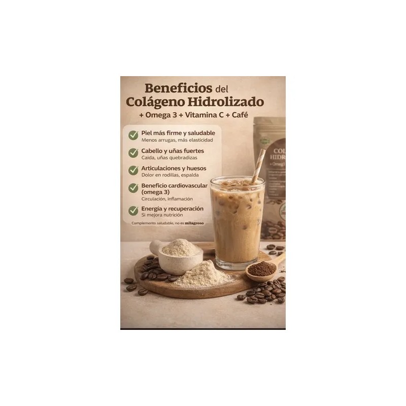 Colageno Hidrolizado Sabor Cafe