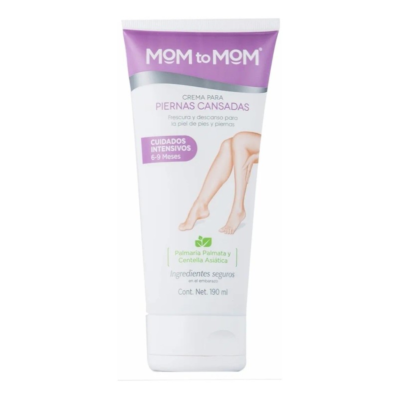 MOM to MOM Crema Para Piernas Cansadas En Tubo 190ml