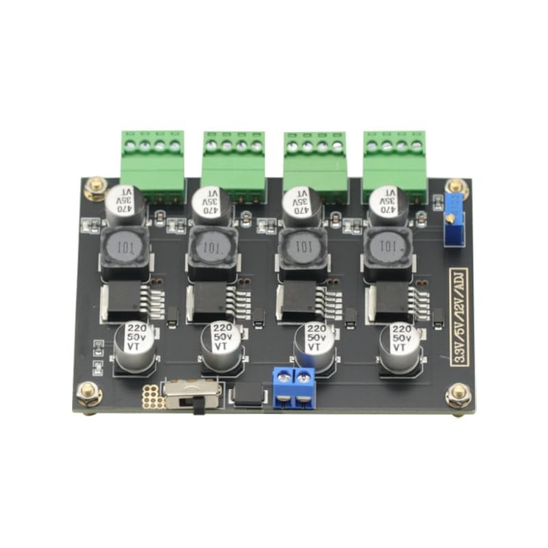 LM2596 Multi Channel Switching Power Supply 3.3V/5V/12V/ADJ Adjustable Voltage Output