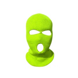 Unbranded Face Ski Mask Neon Yellow Balaclava Outdoor Sport Warm Winter  Beanie Cap OSFM
