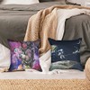 Ulticool - Cushion Cover - Astronaut Over Earth Moon Rocket