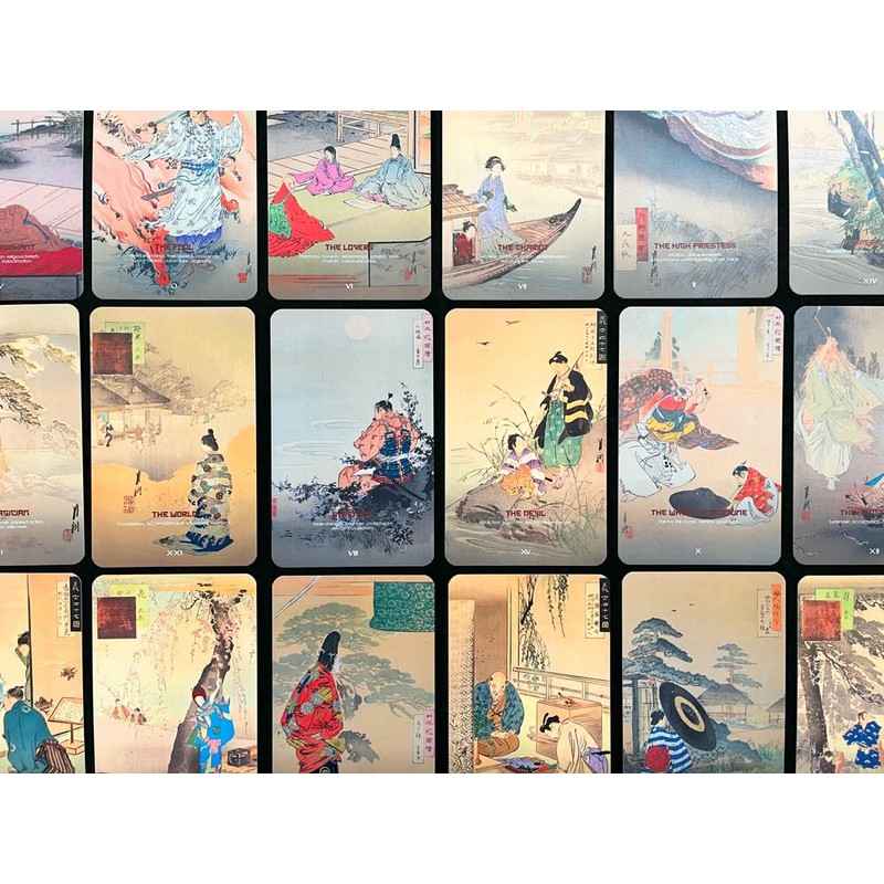 Tarot Card Divination Ogata Tsukiko Tarot (Large Arcana Only, 22