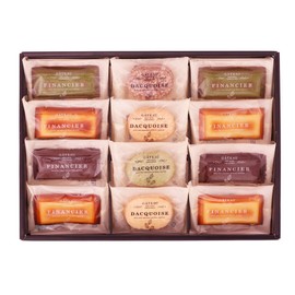 Home-ground Almond Gateau Selection, Pack of 12
