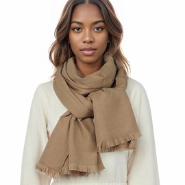 PIOYMEYA Scarf Stole Festive for Evening Dress Winter Scarves Scarves Women's Pashmina, brown