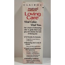 Clairol Natural Instincts Loving Care Hair Color Beige Blonde #70 -- New