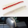 SDeelCase 2x Clear Sun Visor Sun Rain Water Slim Vortex