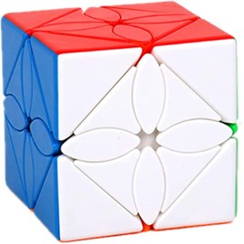 Bokefenuo MoYu Meilong Maple Leaves Skewb Speed Puzzle Cube Stickerless 57mm Magic Cube Toys for Kids