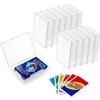 12 Pieces Playing Card Deck Boxes Empty Plastic Storage Box