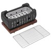Pwshymi Japanese BBQ Grill, Portable Food Charcoal Stove BBQ Plate