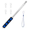 8.2ft Telescopic Handheld Flagpole, Stainless Steel Extendable Flag Stick, Lightweight