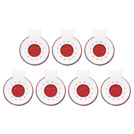 PATIKIL Microfiber Bullseye Targets 2cm, 7Pcs Competition Game Target Shooting Practice Fabric Pad Disc Accuracy Training Tool Outdoor Hunting Accessories