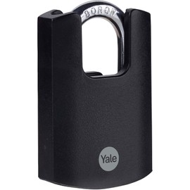 Yale - Y121B/40/125/1 High Security 40mm Brass Padlock - Closed Boron Shackle - 3 Keys
