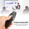 Presentation Clicker, 15m Wireless Presenter Remote PowerPoint Clicker, 2.4GHz USB