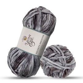 Yarn Bee Bulky Yarn for Crocheting & Knitting – Soft Yarn Skein – 80 Yards of 100% Polyester Yarn for Crocheting Blankets, Hats, & More – DIY Handcrafting Accessories