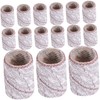 Ipetboom Nail Polishing Sand Strips 200pcs White Nail SANDING Bands