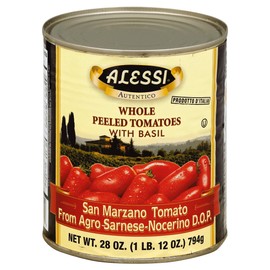 Alessi Tomato Peeled San Marzano (Pack of 4).