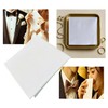 White Handkerchiefs, Plain, 20.9 inches (53 cm), Set of 3,