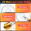 Lava Lamp Bulbs 25W 120 Volt, S11 Replacement Light Bulb