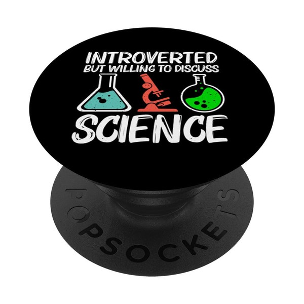 Cute Science Design For Men Women Scientist Science Lover PopSockets