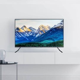 Universal TV Stand Table Top for 27 to 85 Inch LED LCD Flat Screen TV, Height Adjustable Leg Stand Holds up to 110lbs, VESA up to 1000x800mm (ML2785)