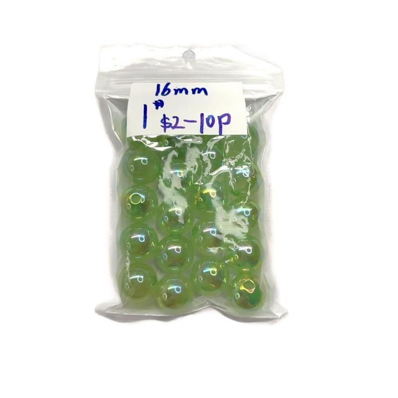 Clearance Acrylic beads for pens keychain crystal beads:_3#