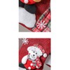 Azuki Christmas Stocking 3 Pack, Santa,Snowman,Reindeer,Bear Christmas Decorations and Party