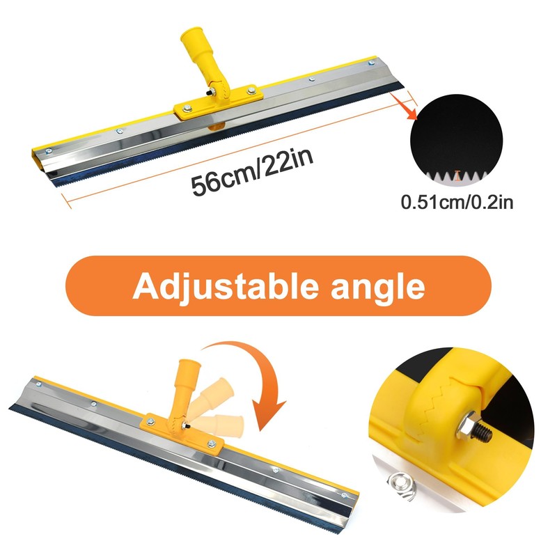 Self-Leveling Tool Kit with Rake, Spiked Roller, Spiked Shoes and
