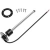 Geloo 240-33 ohms Marine Fuel Sending Unit, Stainless Steel, Black,