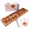 Rombol Folding Kalaha Mancala Game including Semi-Precious Stones - 2