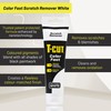 T-Cut Color Fast White Car Wax Polish Scratch Remover Color