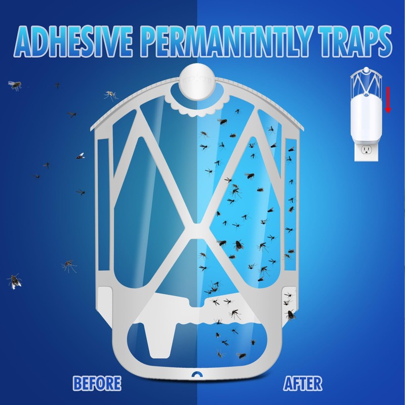 OBEST 4 Pack Trap Refill Compatible with ZEVO M364 and