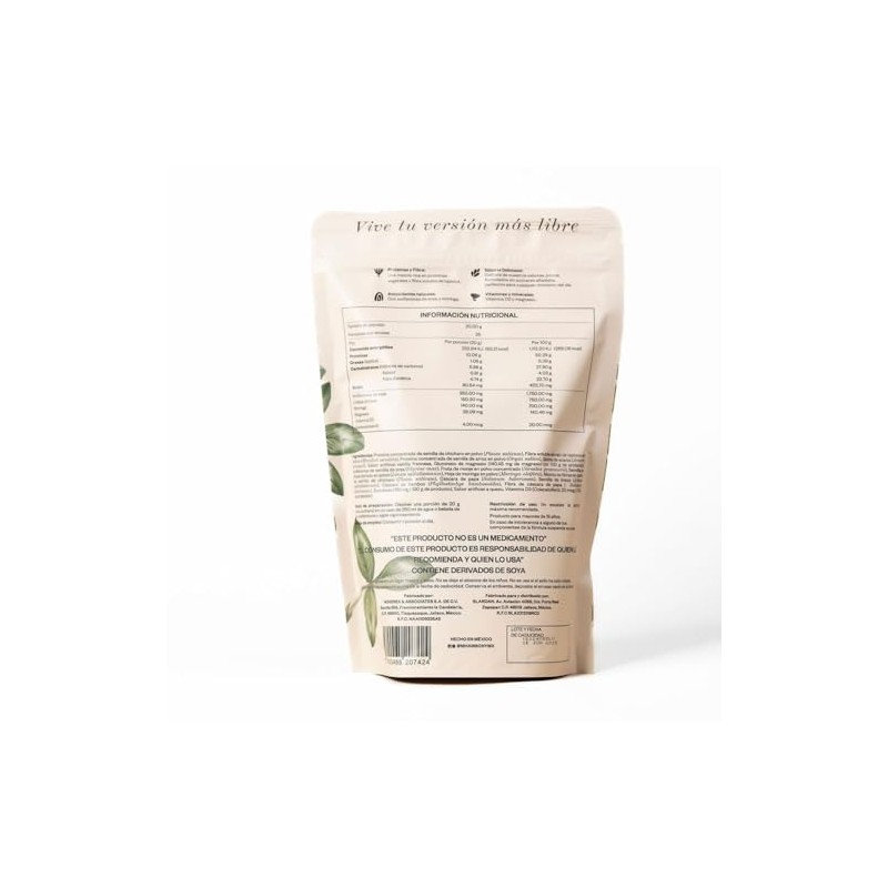 MenoThrive Suplemento natural Protena vegetal Isoflavonas de soya Sabor vainilla