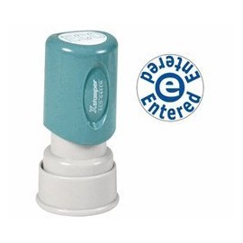 XStamper Round Stock Stamp ENTERED