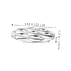 iplusmile 2pcs Dumpling Maker Aluminum Dumpling Mold for Ravioli Wontons