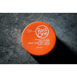 Cera para Cabello Red One Orange Máximo Control - Cera para Peinar - Cera Pelo Hombre - Red One Aqua Hair Wax Orange - Cera Red One Naranja 150 ml