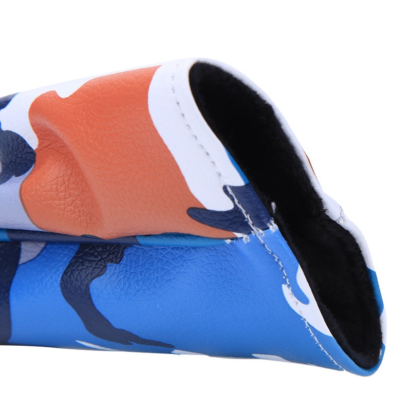 4PCS PU Leather Camouflage Waterproof Thicken Lining Golf Putter Head