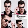 Dollger Round Polarized Sunglasses for Men Women Retro Metal Style