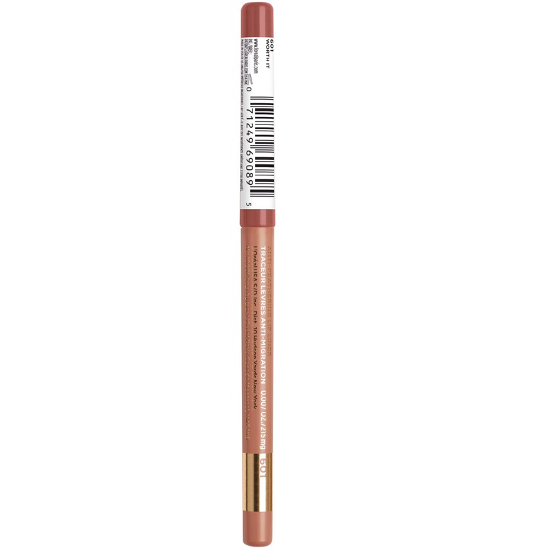 L'Oreal Paris Colour Riche Lip Liner Pencil, Creamy Lip Liner