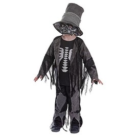Bristol Novelty CC418 Grave Digger Costume (Medium), Approx Age 5 - 7 Years, Bristol Novelty Grave Digger Costume (M)