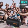 BSZHI 80W(120W Peak) Bluetooth Speaker Loud, Portable IPX6 Waterproof Bluetooth